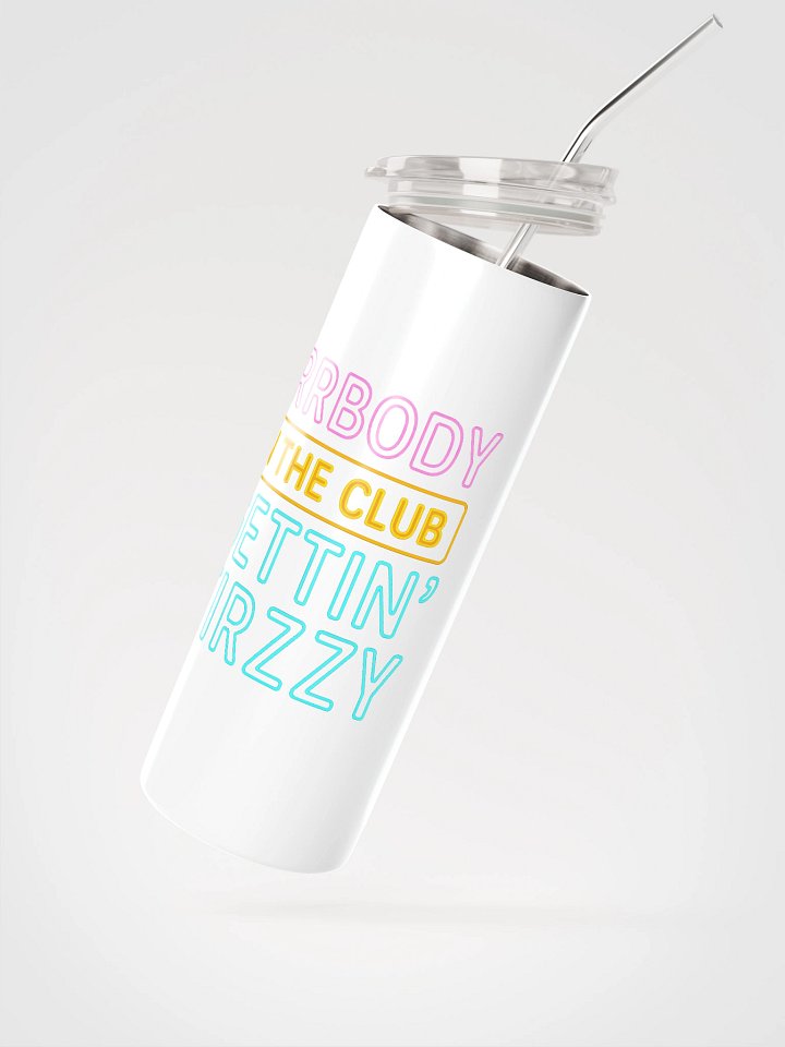 Tirzzy Club Straw Stainless Steel Tumbler product image (4)