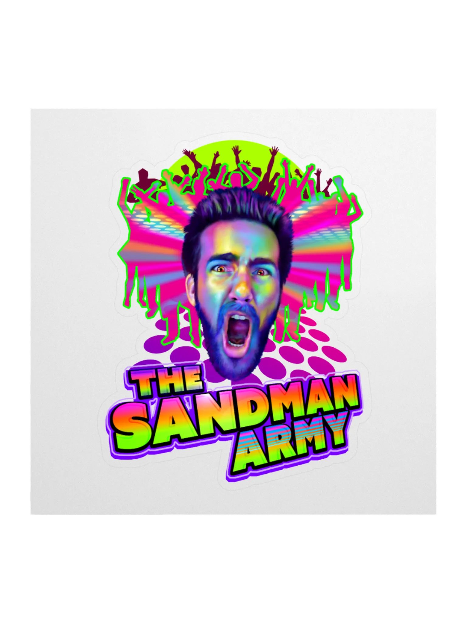 Sandman Army Hype Sticker product image (1)