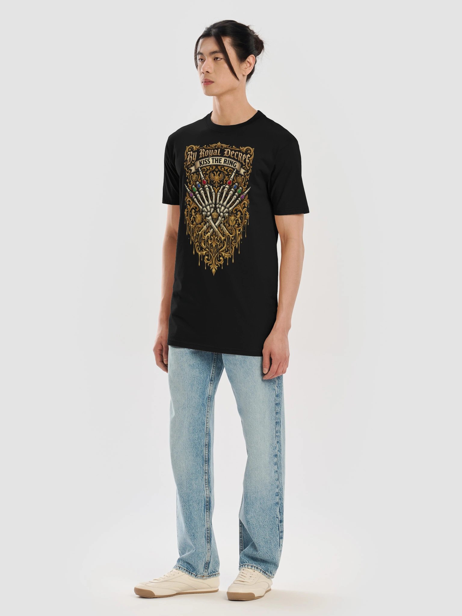 By Royal Decree - Kiss the Ring Royal Tee Black product image (7)