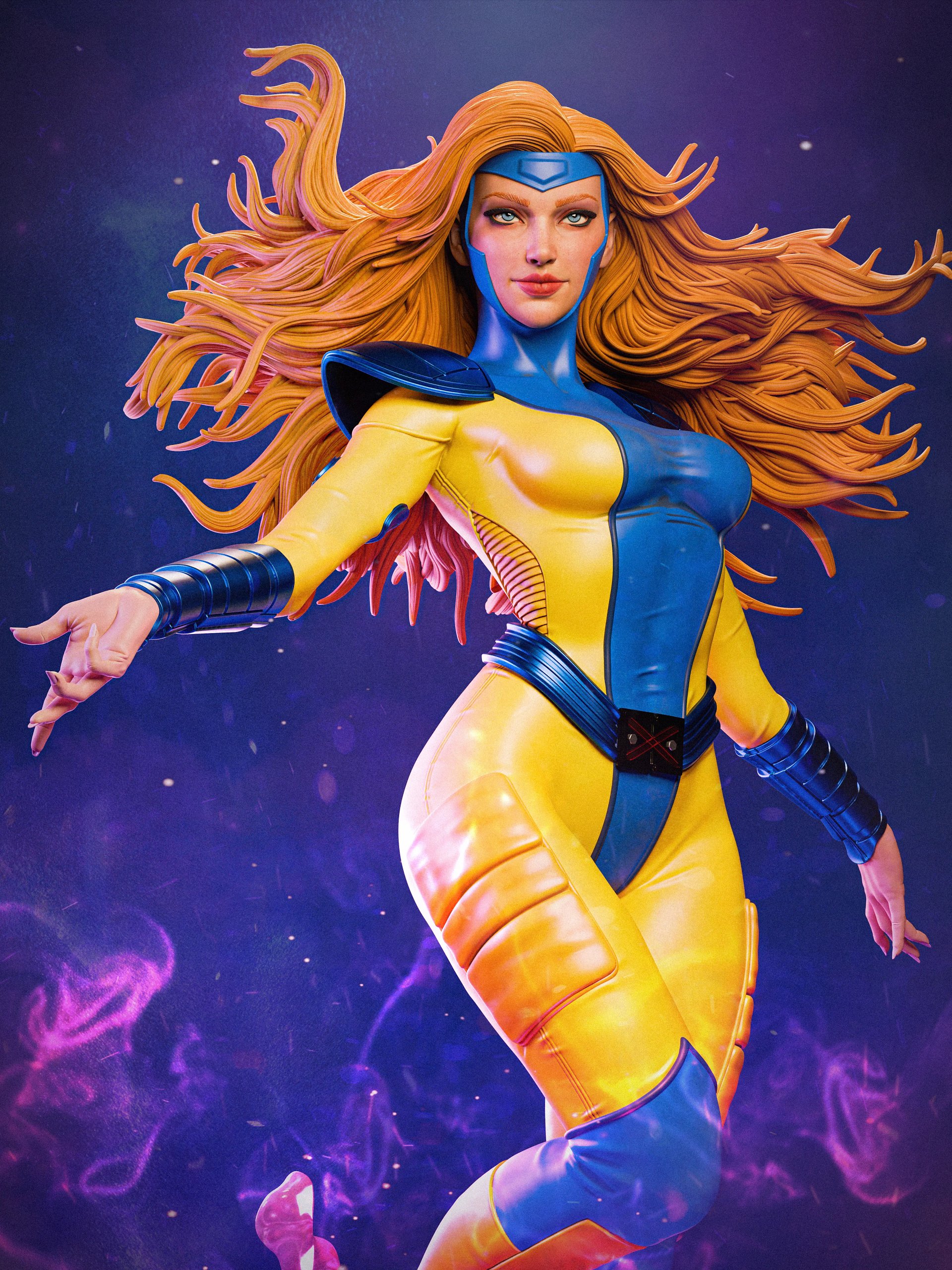Jean Grey - STL product image (1)