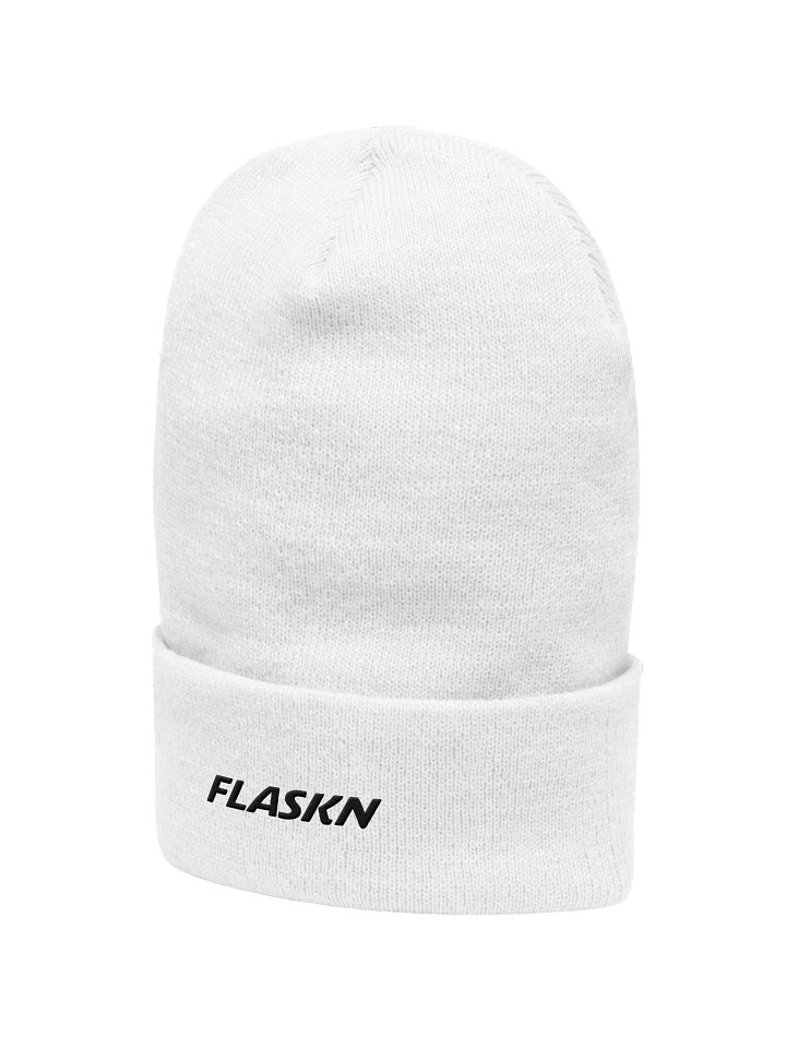 Flaskn beanie (black logo) product image (2)