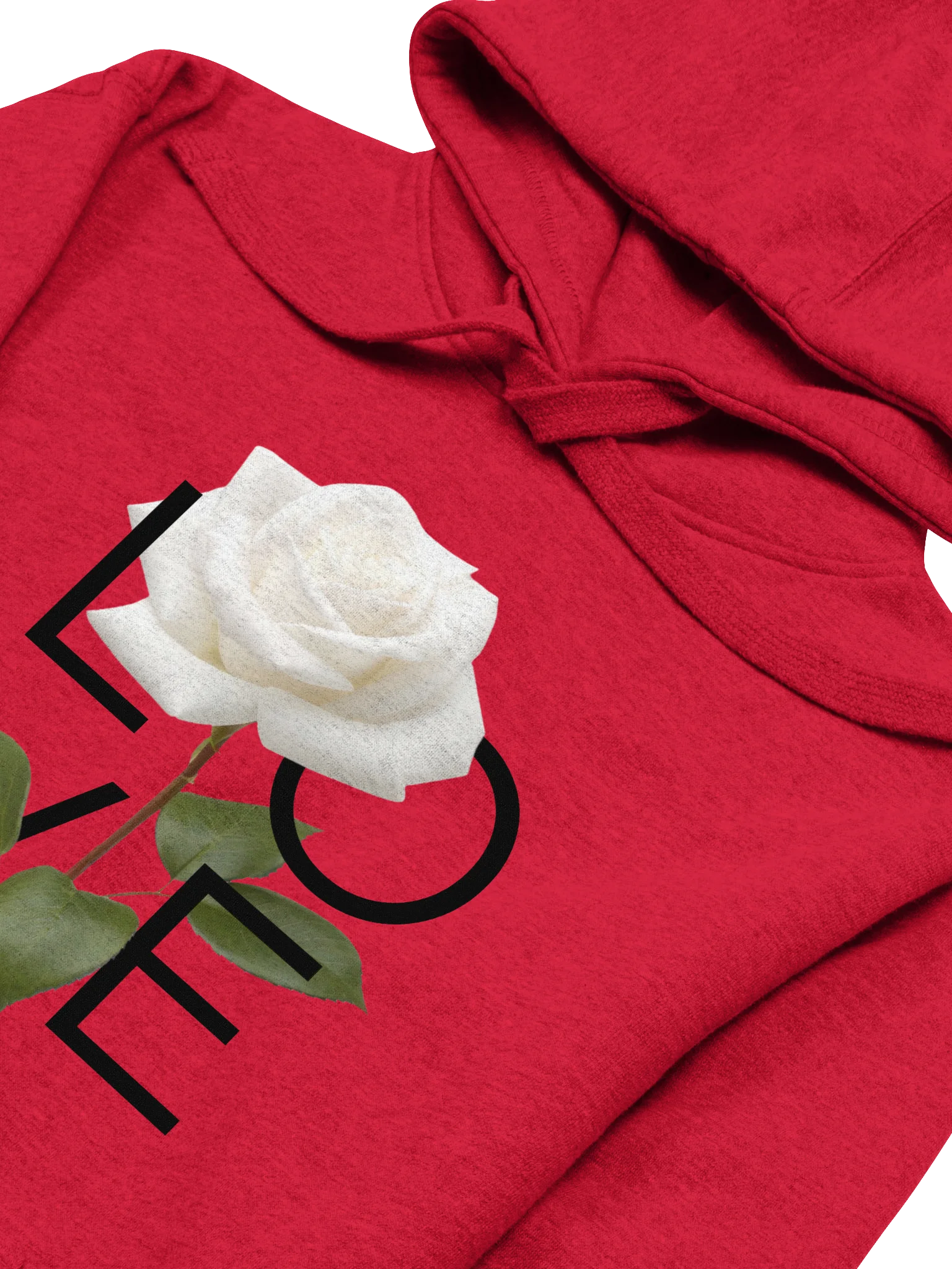 “Love” Rose Hoodie – Timeless, Elegant & Full of Heart product image (2)