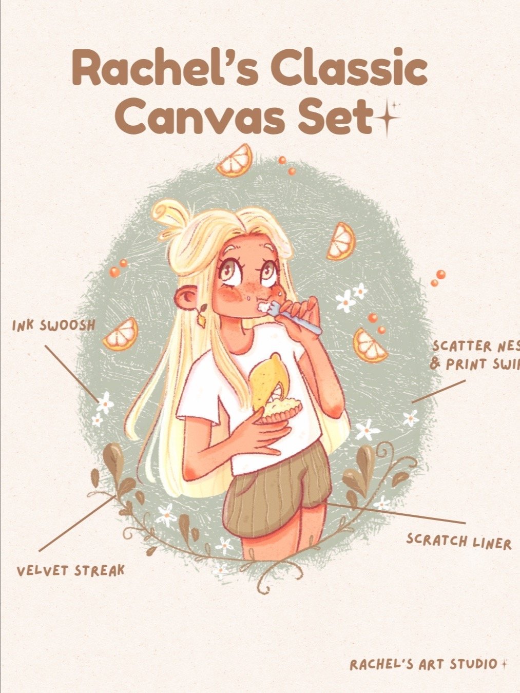 Rachel’s Ultimate Procreate Brush Bundle product image (8)