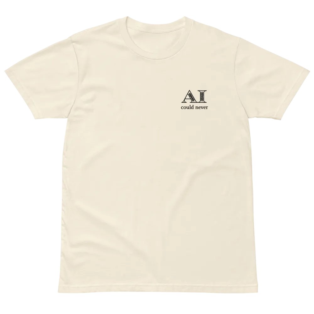 AI COULD NEVER - Unisex tee product image (3)