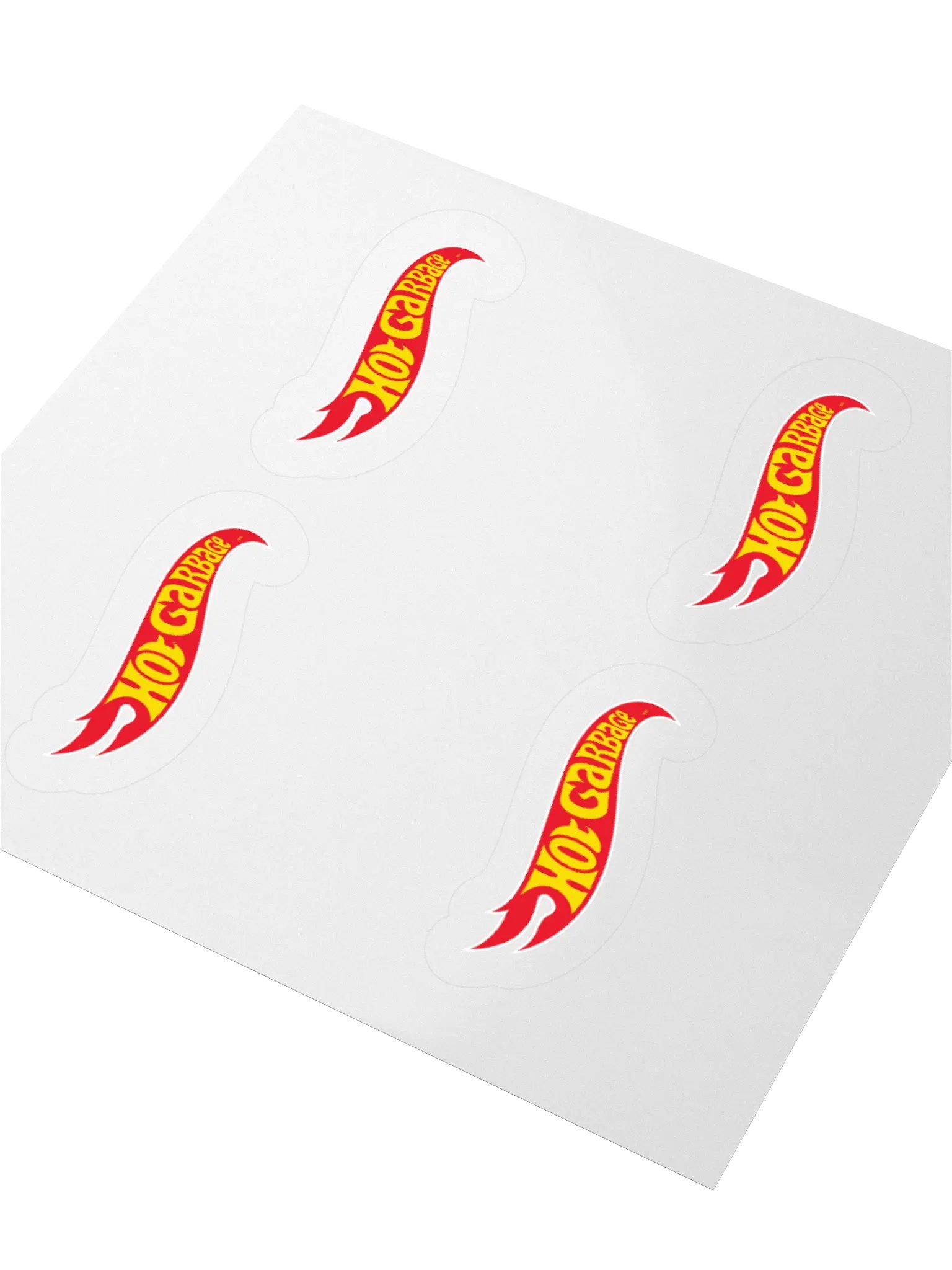 HOT GARBAGE STICKERS (4-PACK) product image (3)