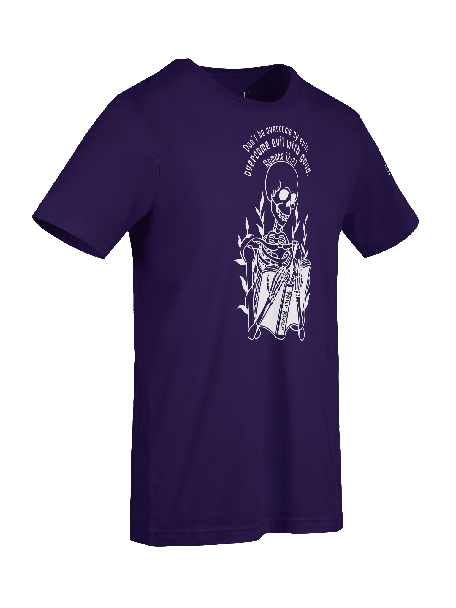 Overcome Evil with Good Romans 12:21 Tee product image (7)