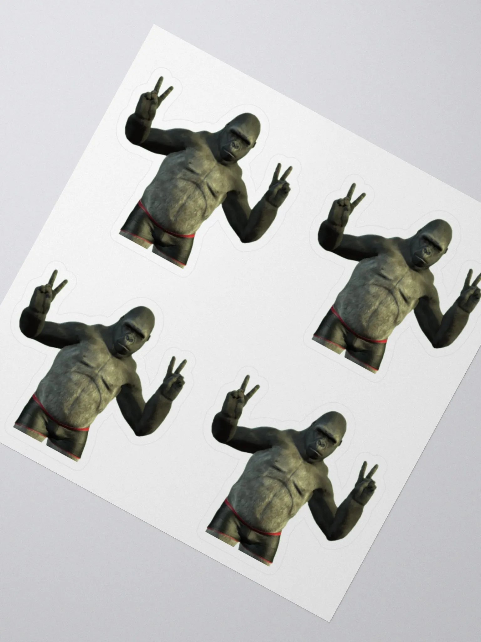 Big Dreamers Gorilla 4 Sticker Sheet product image (6)