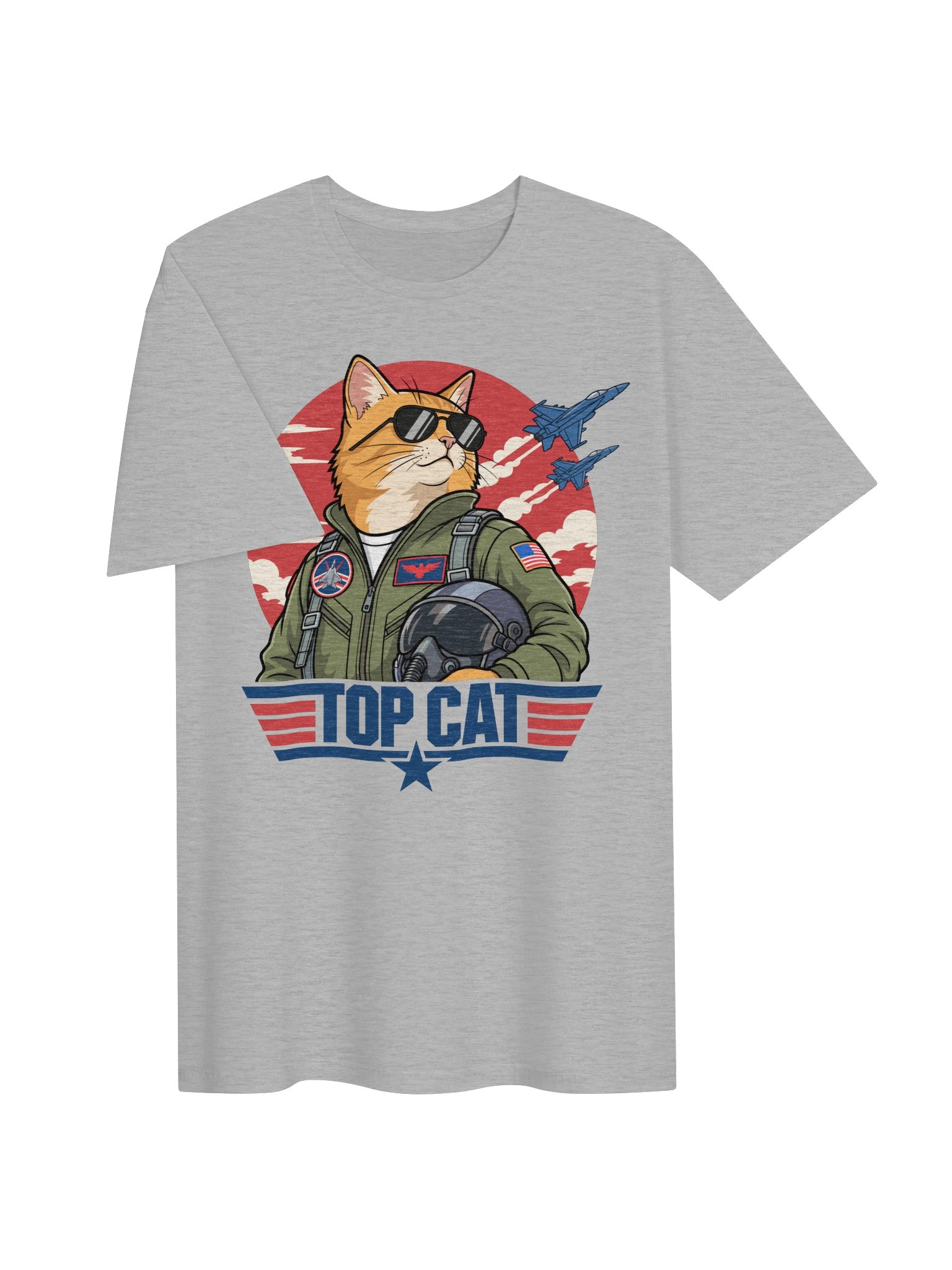 Top Cat Orange Cat Shirt product image (4)