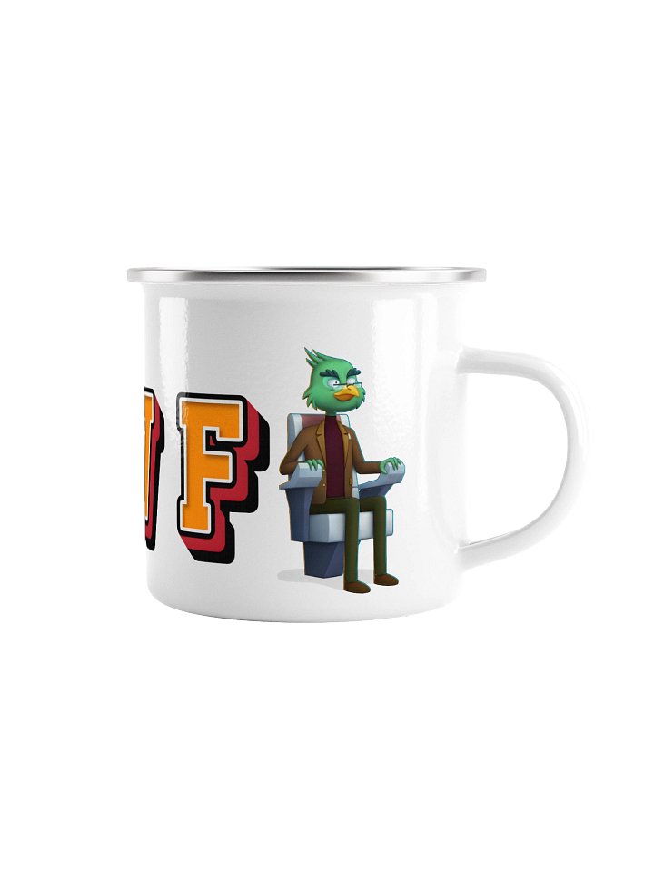 F CAW F Enamel Mug product image (1)