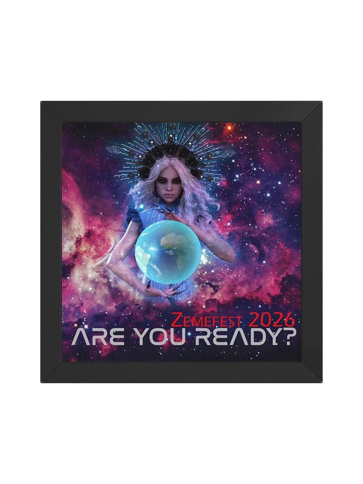 Zemefest 2026 Framed Poster DJ for WWF product image (1)