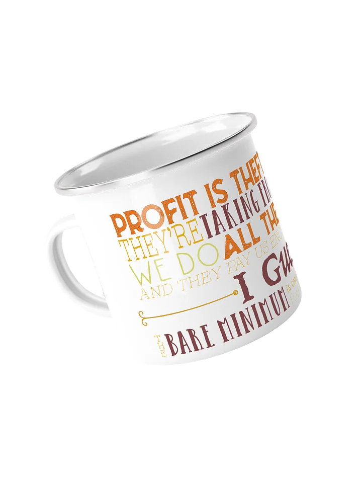"Profit is theft" Mug product image (1)