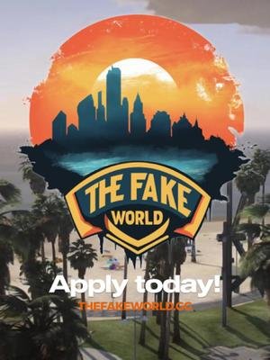 We are looking for ACTIVE members! Come check us out! TheFakeWorld.gg #fivemroleplay #fivemrp #fivem #gta5rp #roleplay #fivemserver #gta #gtav #gtarp