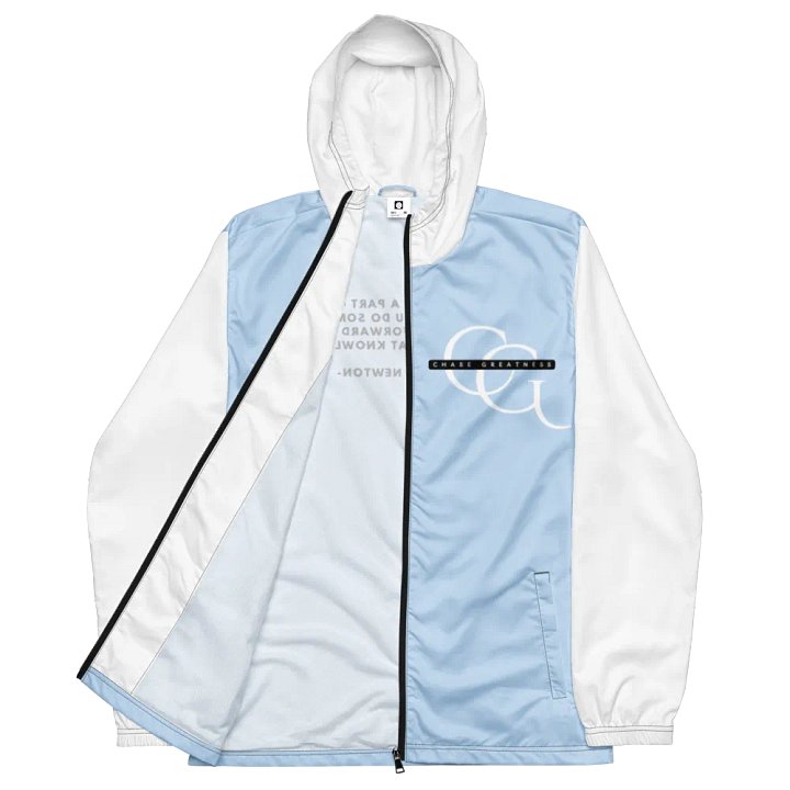 CG Light Blue Windbreaker White Sleeves product image (2)