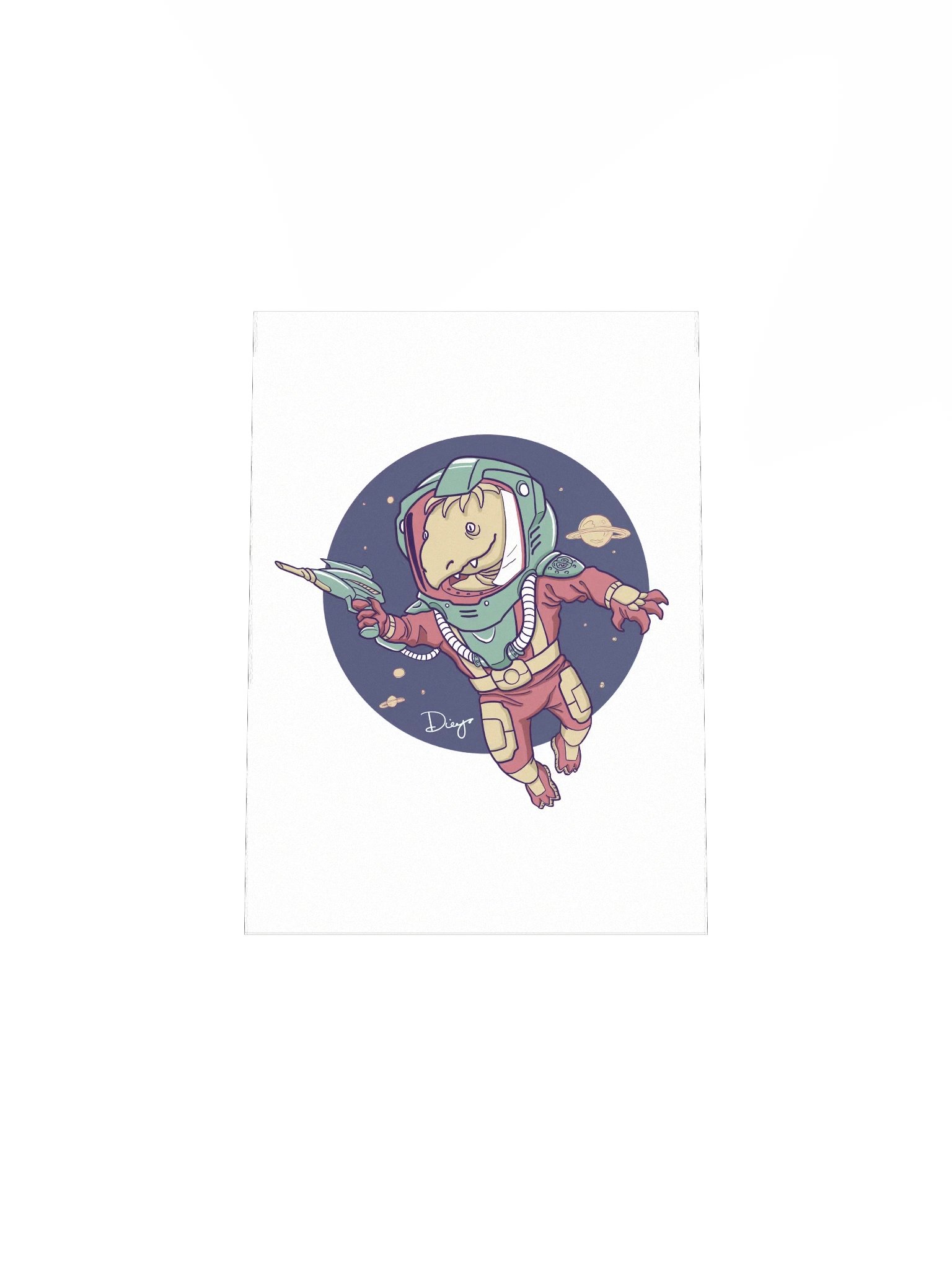 Astro Rufus print product image (4)