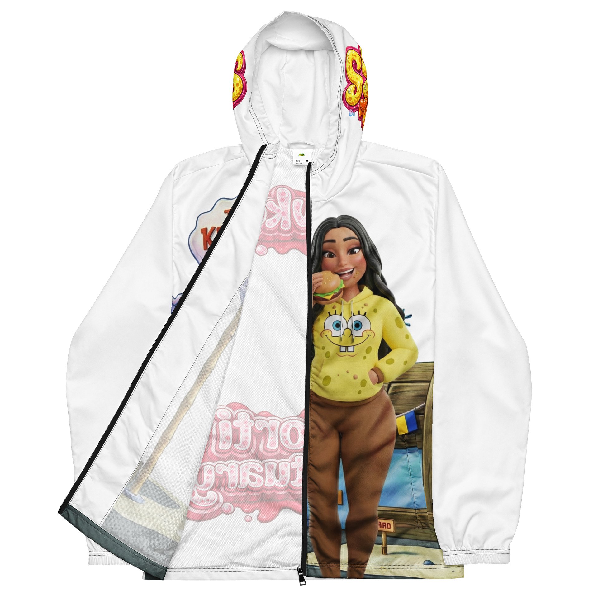 Male Spongy Zip Hoodie — Lowkey Edition product image (2)