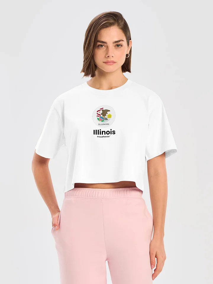 Illinois Women's Classic Crop Tee product image (1)