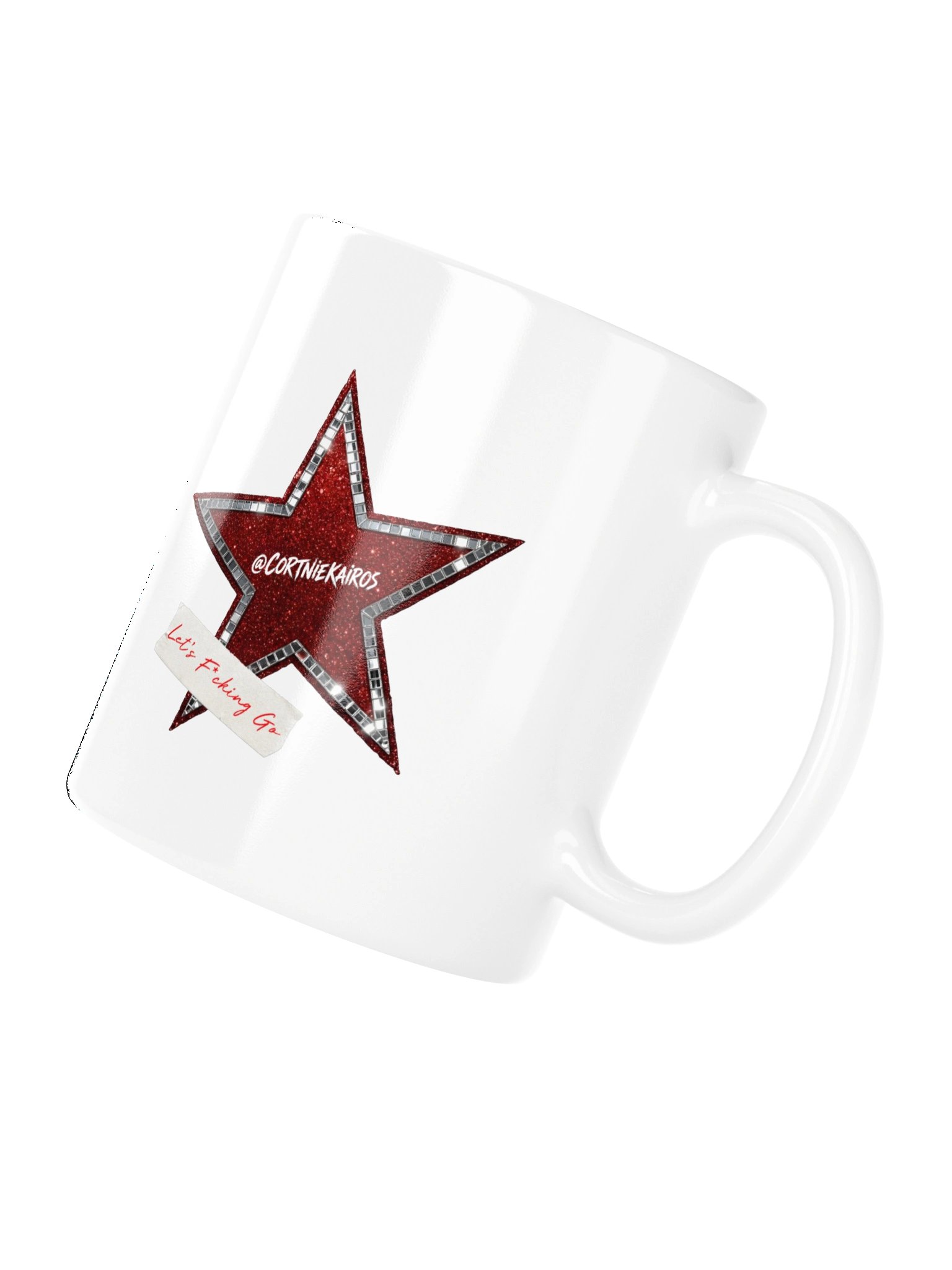 Outrageous Disco Cherry Star Mug product image (4)