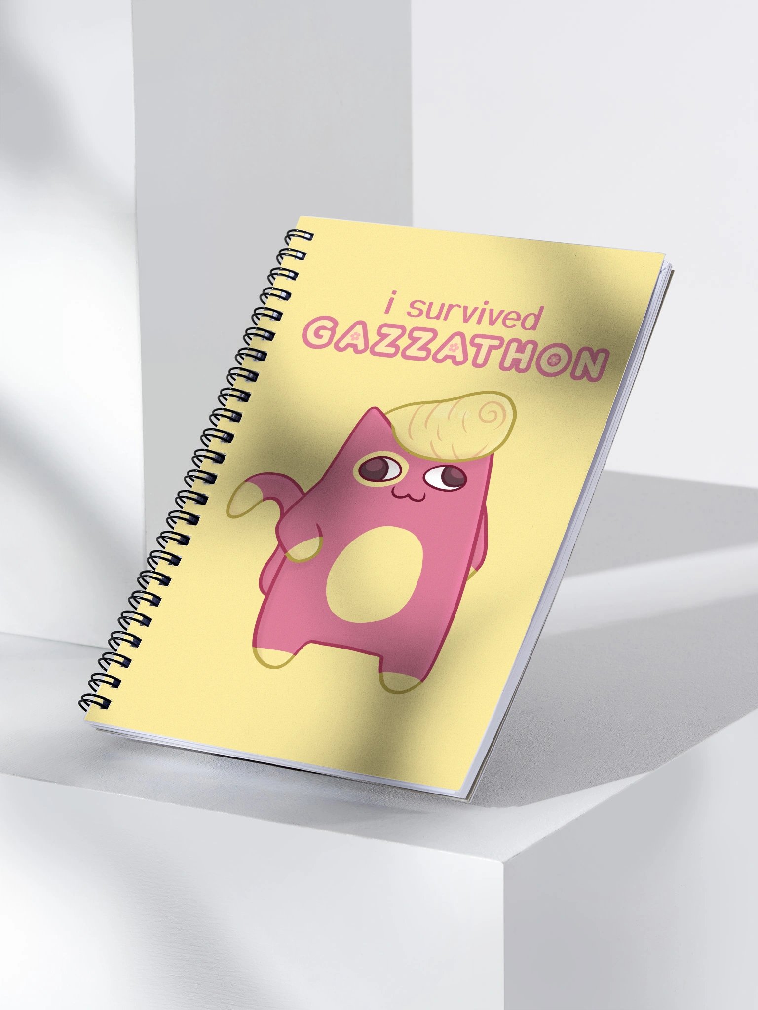 Gazzathon Spiral Notebook product image (3)