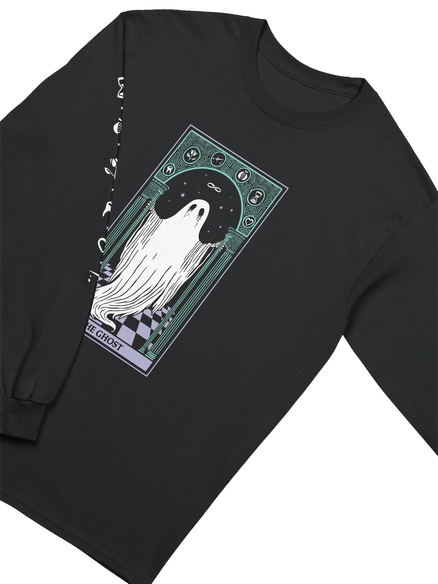 The Ghost Tarot Card Long Sleeve product image (3)