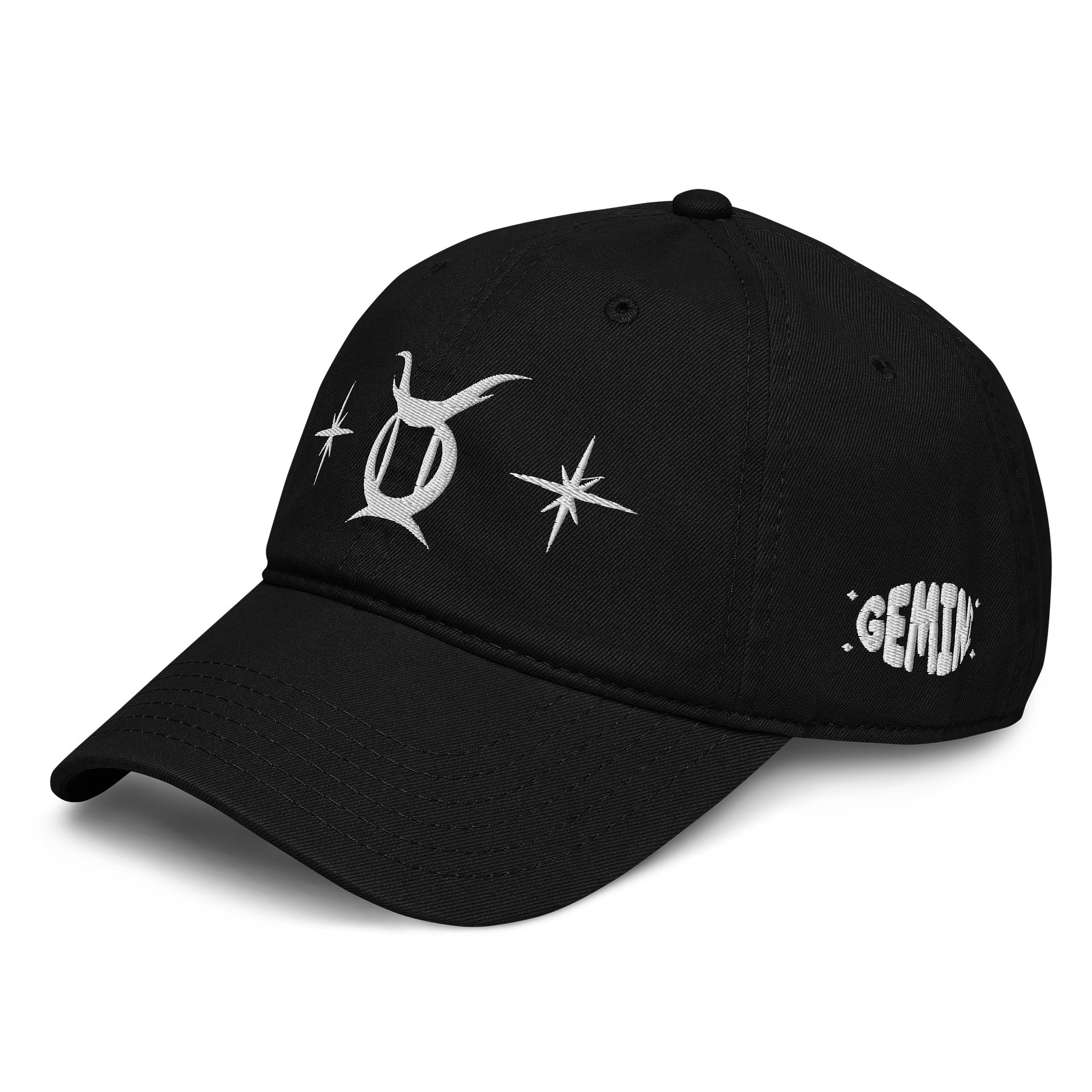 taurus-gemini cusp dad hat (white) product image (4)