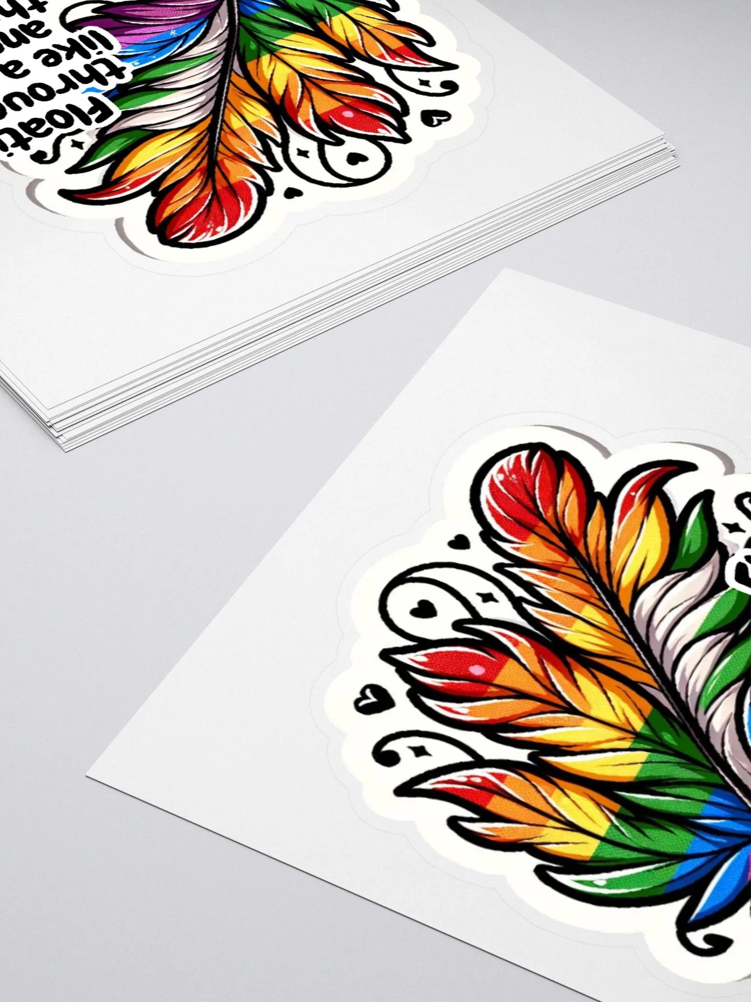 Floating Through Life Like-Sticker-Happy Sticker-Jolly Sticker product image (10)