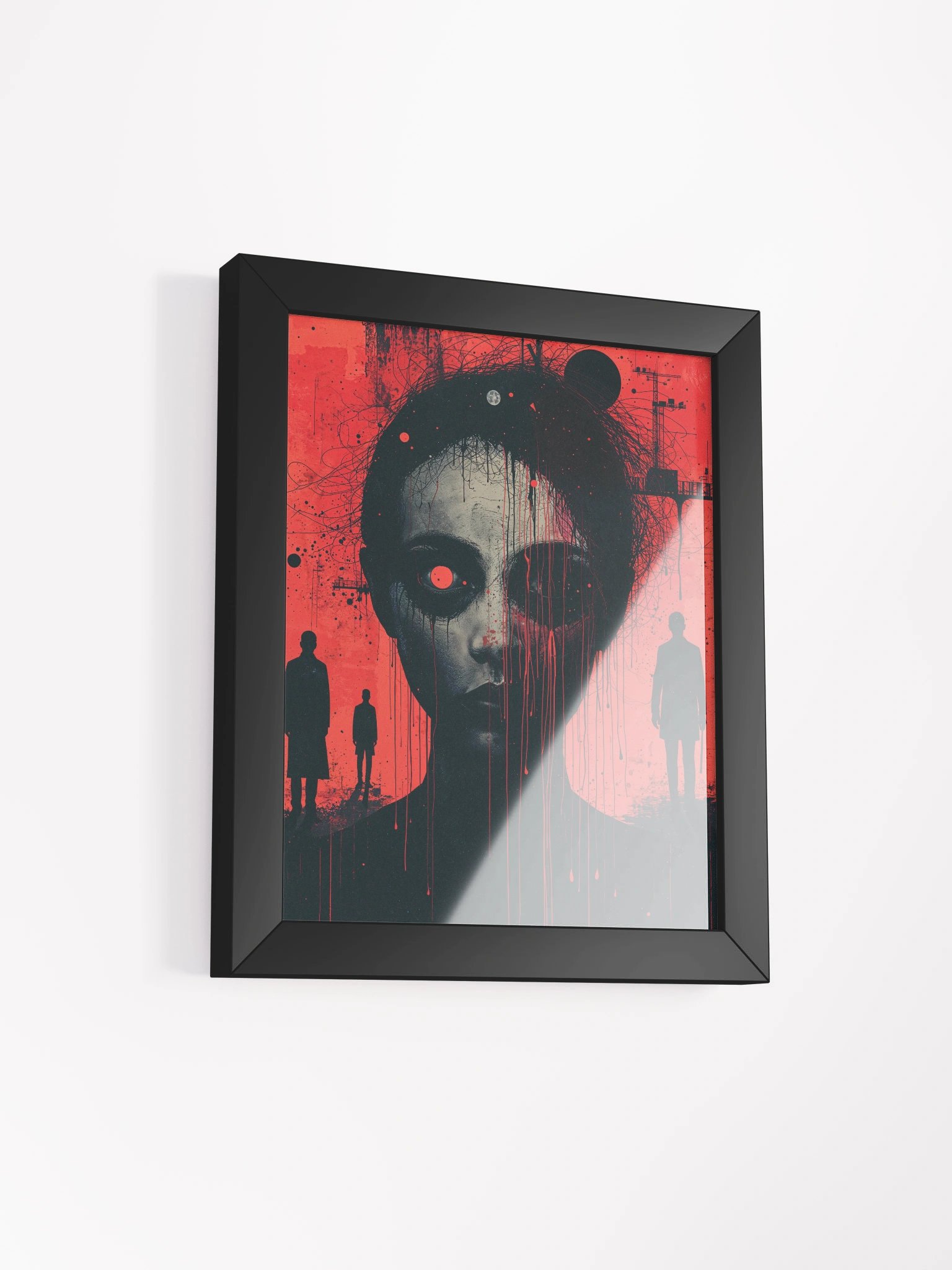 Bleeding Signal Framed Print product image (8)