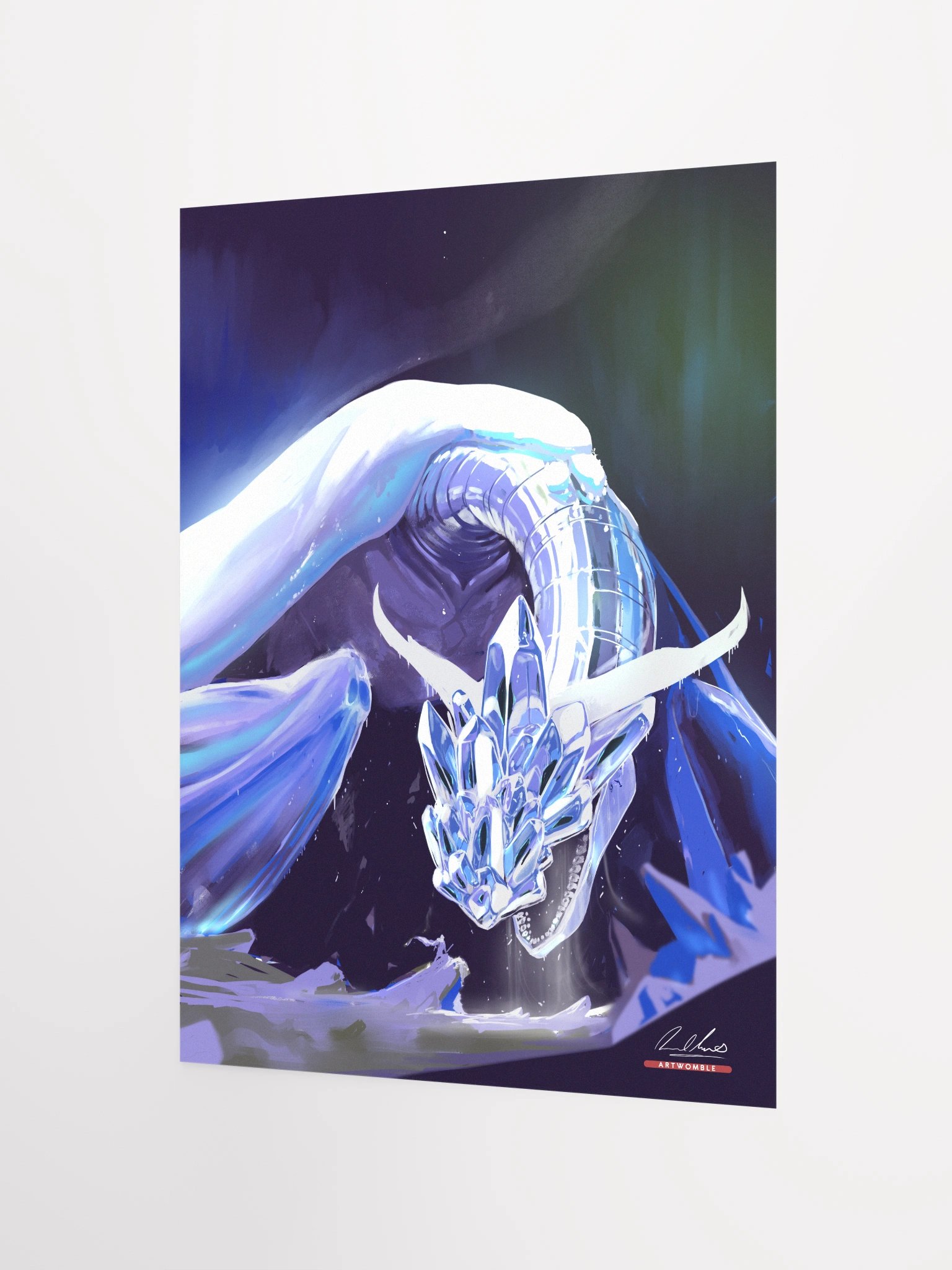 Ice Dragon Poster product image (4)