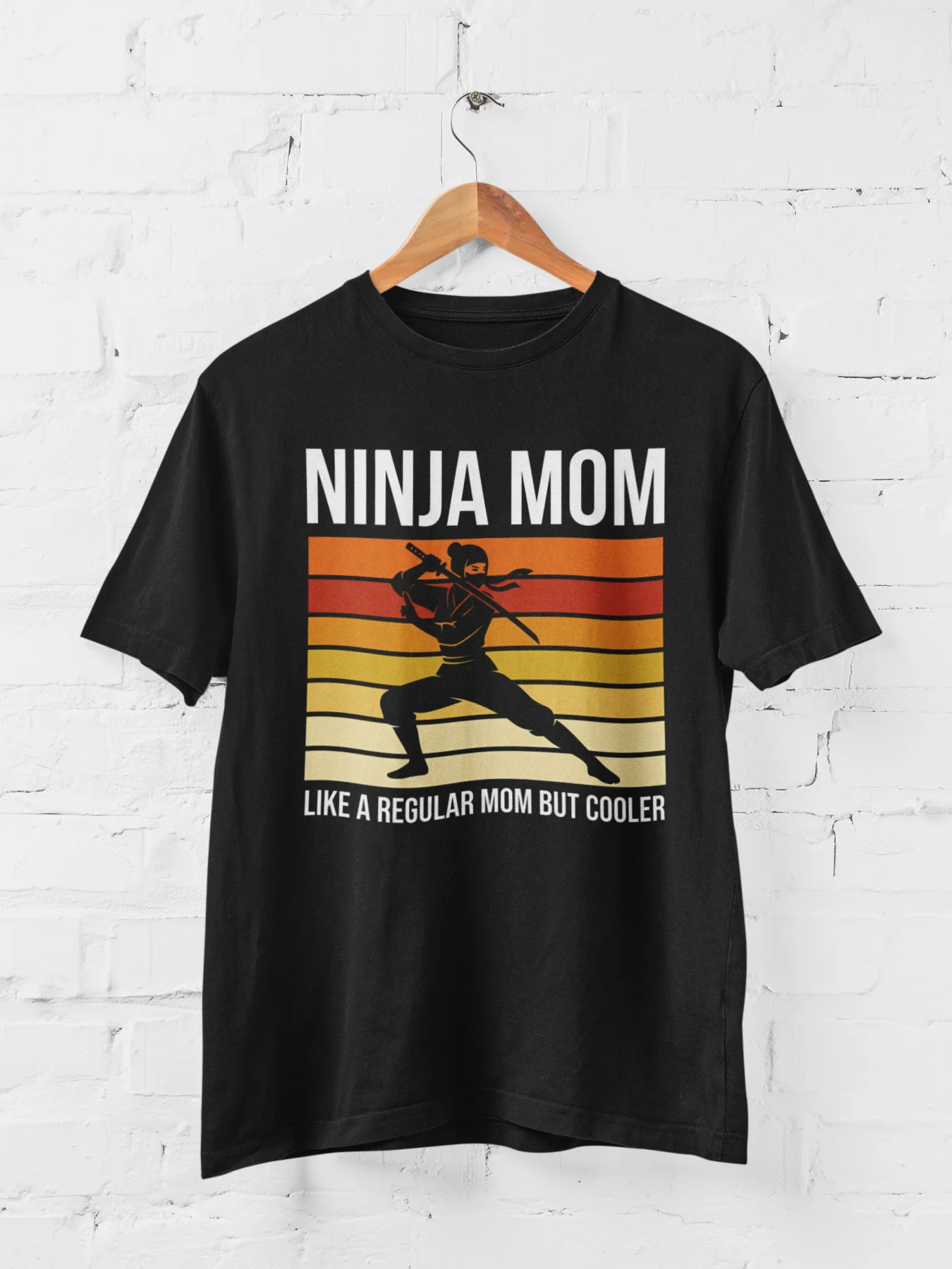 Ninja Mom Funny Martial Arts Tee product image (1)
