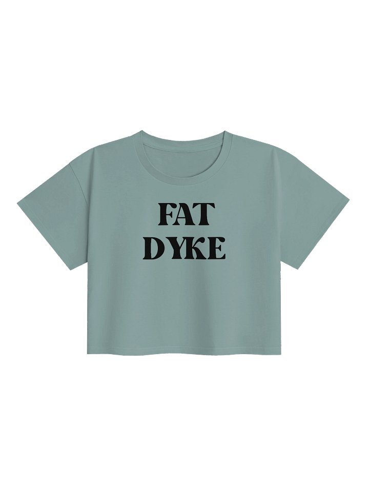 Fat Dyke Retro Pride Crop Top product image (1)