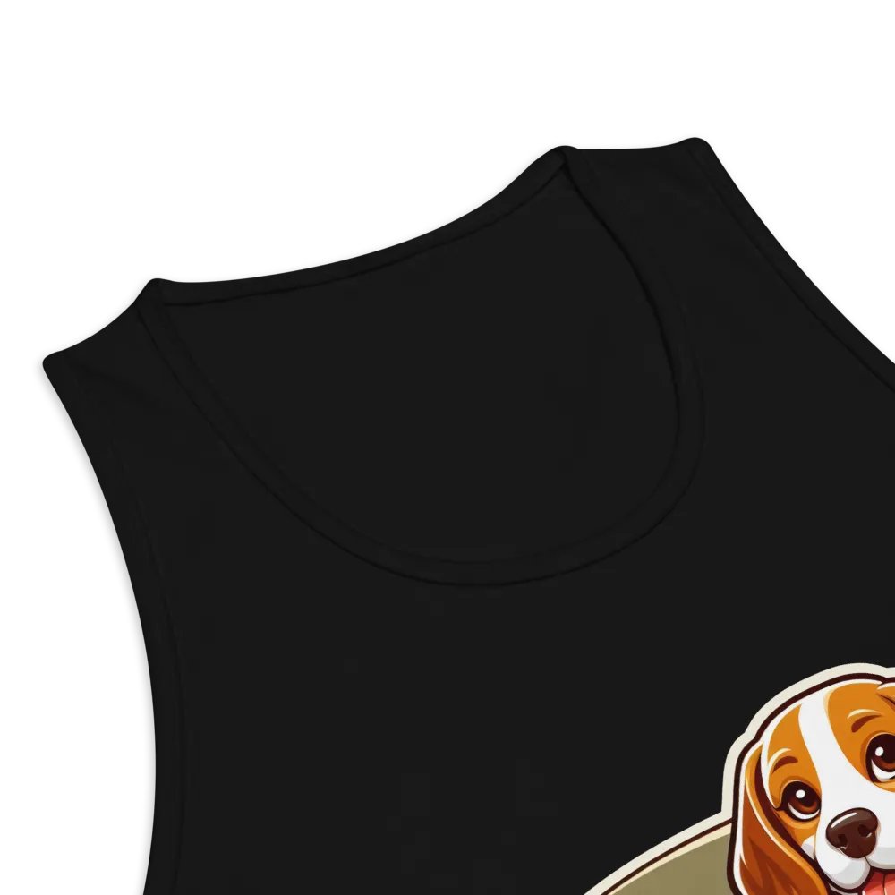 Work Hard - Beagle sofa - Tank top product image (18)