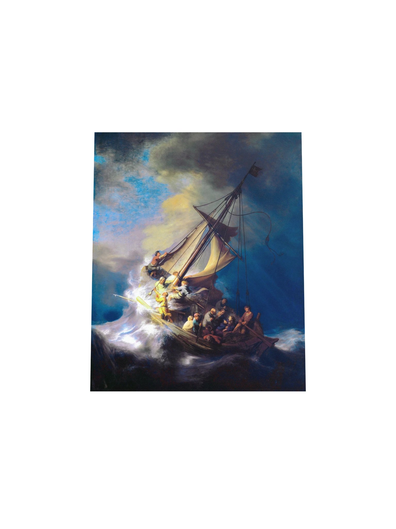 The Storm on the Sea of Galilee — Small Poster product image (4)