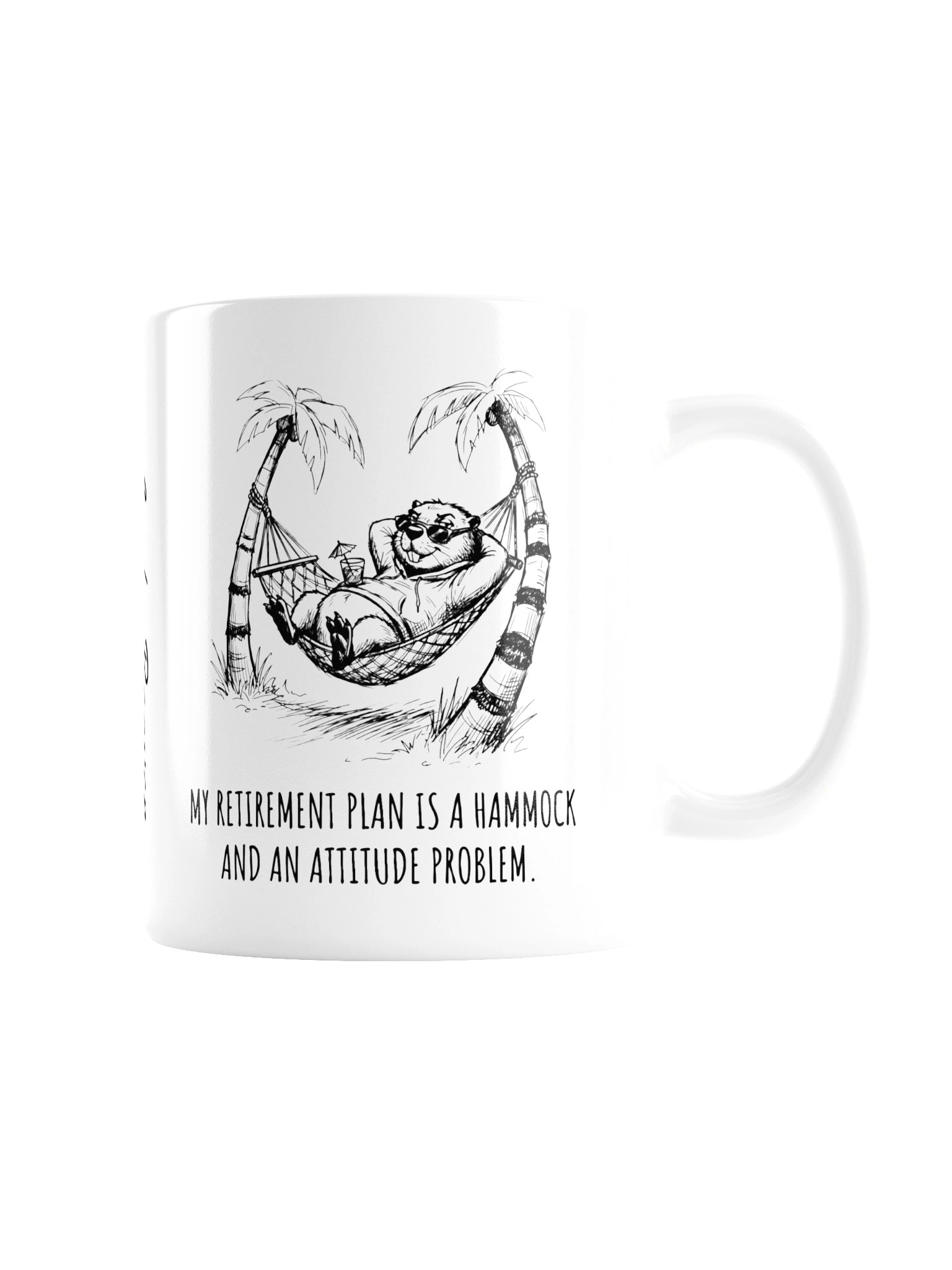 Retirement Plan Mug – Funny Hammock Retirement Coffee Mug product image (3)
