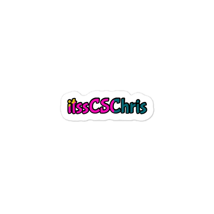 itssCSChris Sticker product image (1)