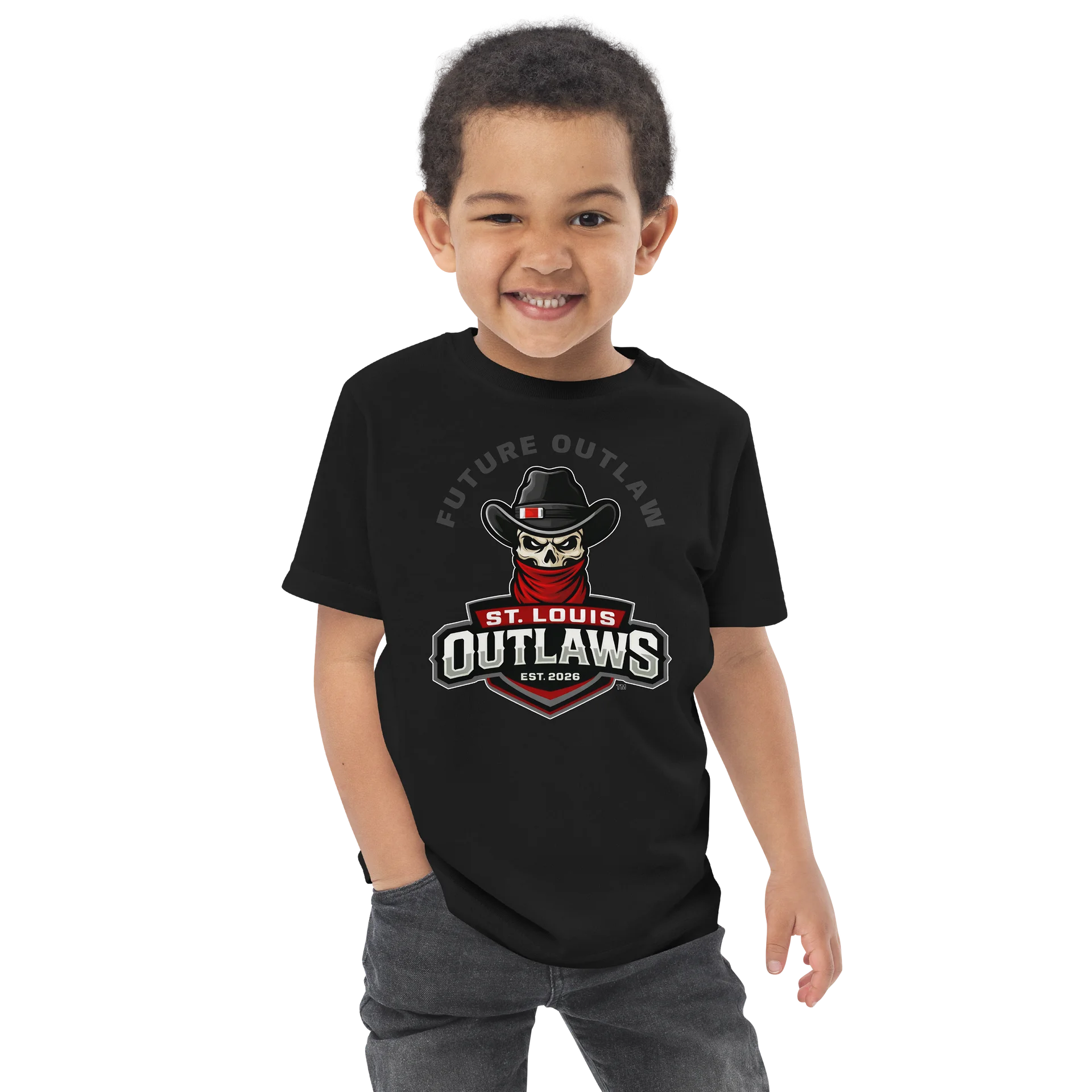 STL Outlaws Toddler Jersey Tee product image (6)