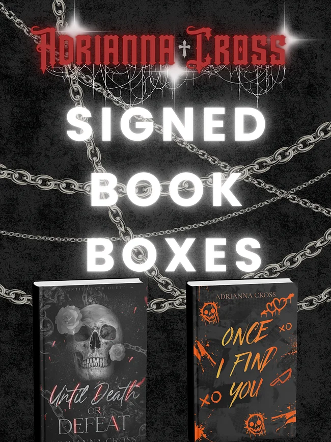 Signed Book Boxes