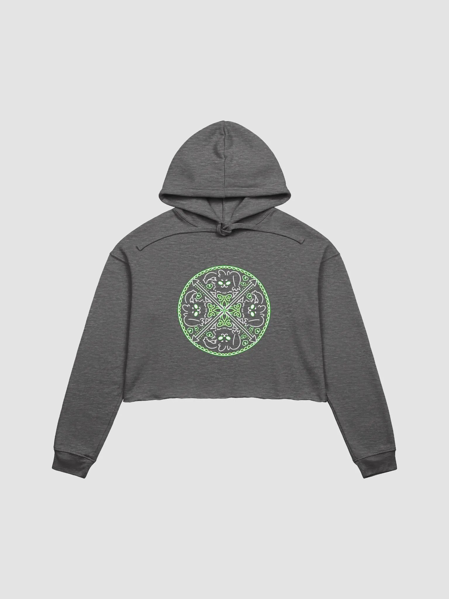 Summoning Circle Crop Hoodie product image (1)