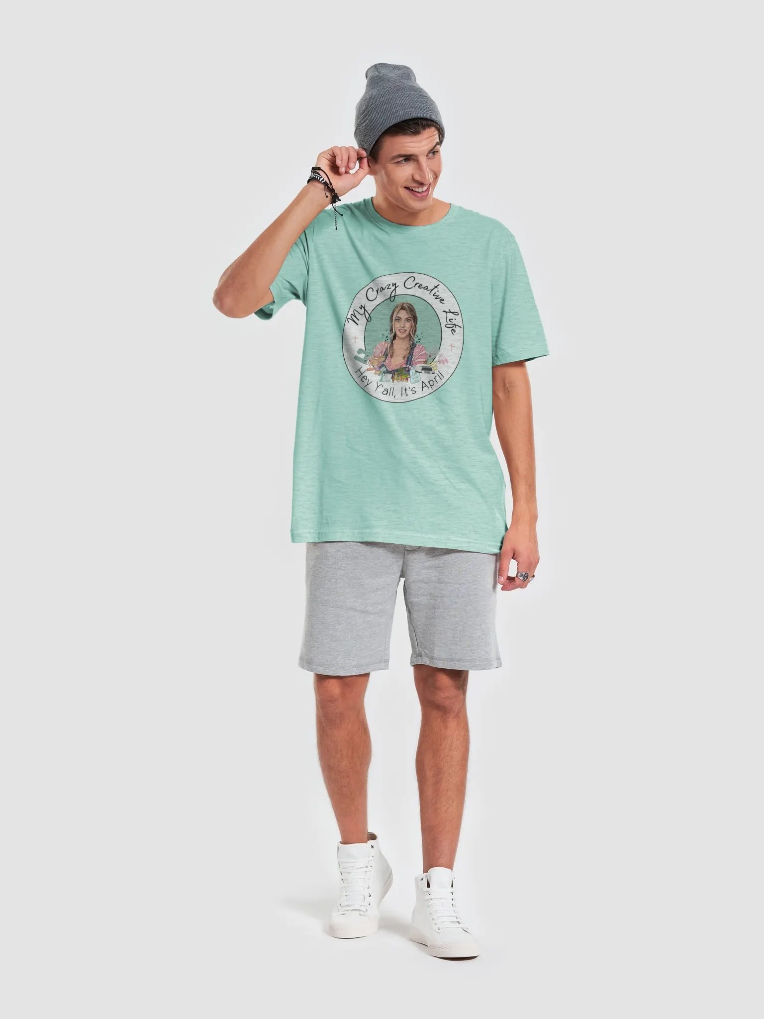 Logo T-Shirt- Mint product image (6)