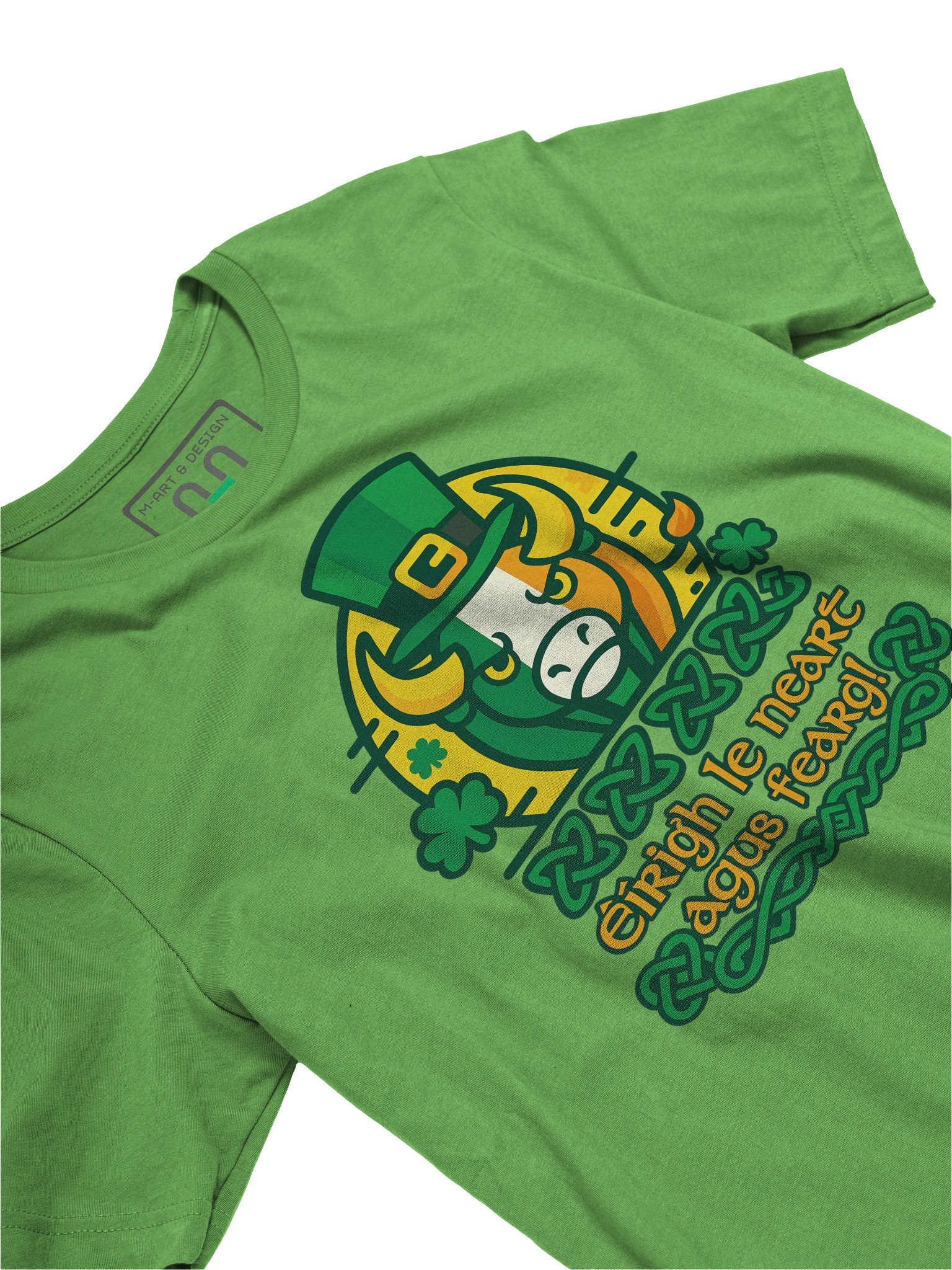Éirigh Power Tee – Celtic Fury Meets Street Art Swagger" product image (2)