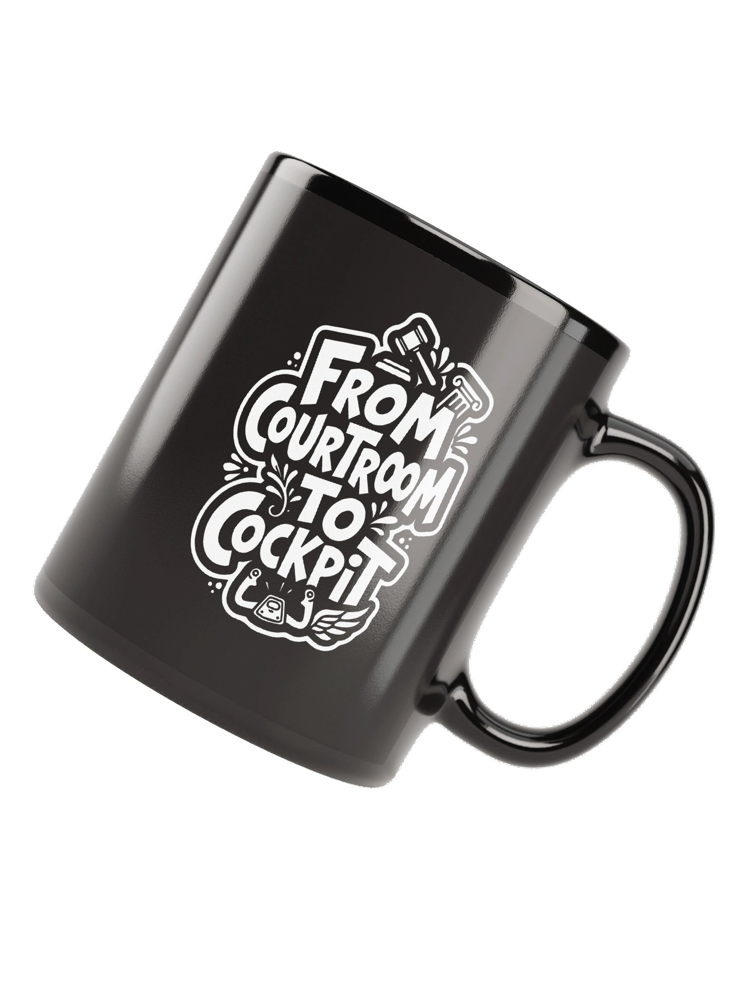 From Courtroom to Cockpit Mug product image (12)