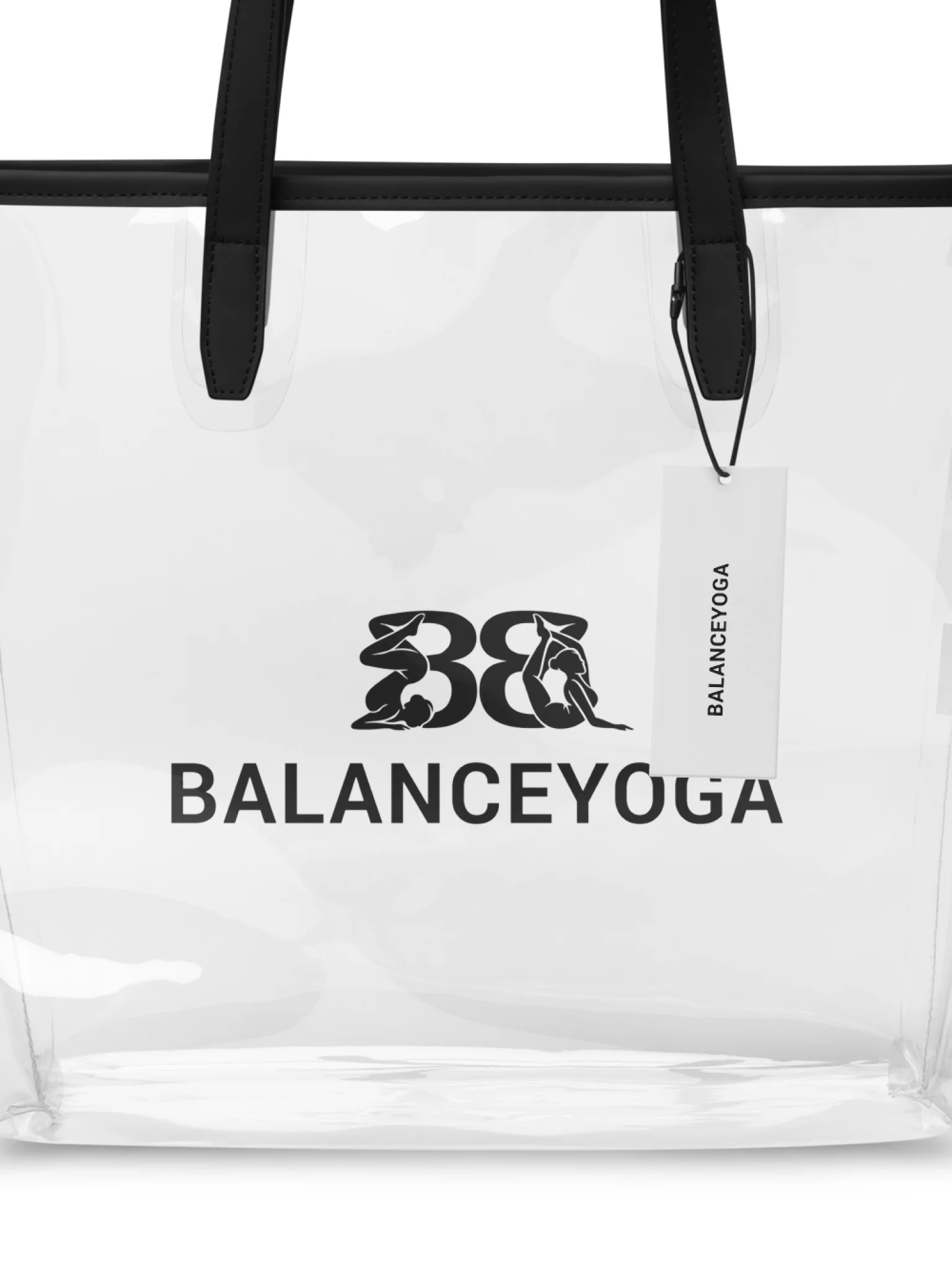 Balanceyoga Logo Clear Tote Bag product image (2)