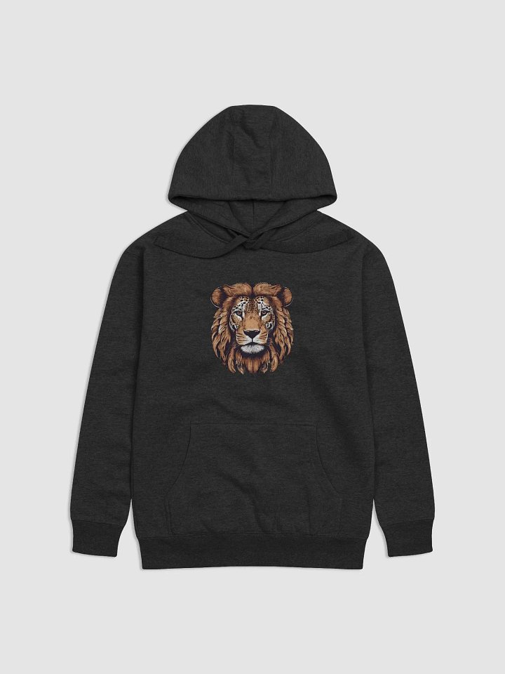 Lion-Leopard Hybrid Illustrated Premium Hoodie product image (1)
