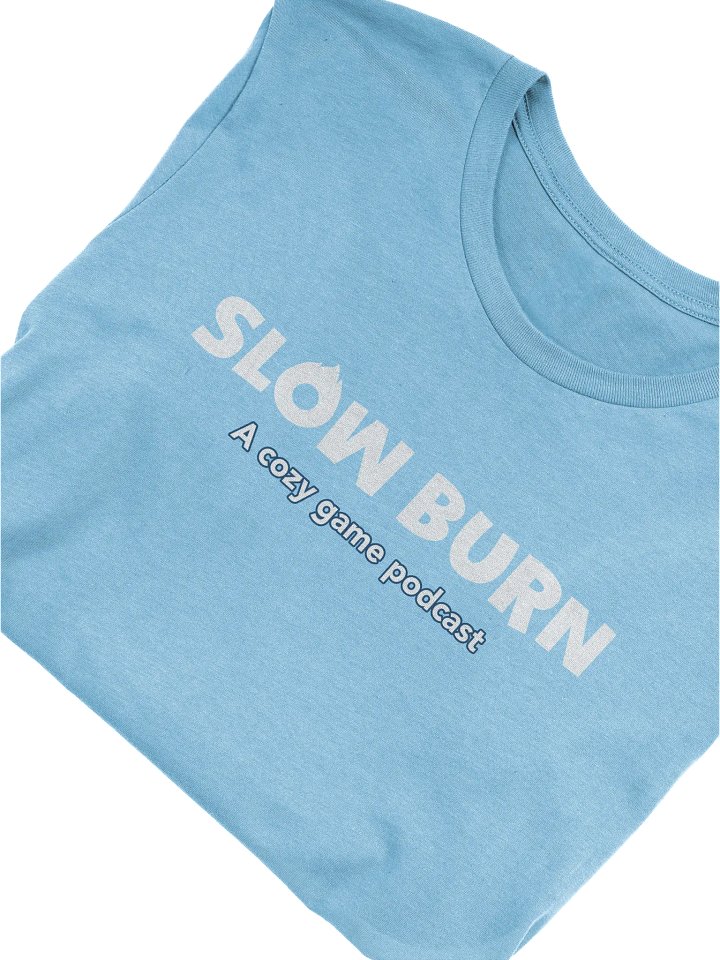Slow Burn Logo Tee - White Text product image (1)
