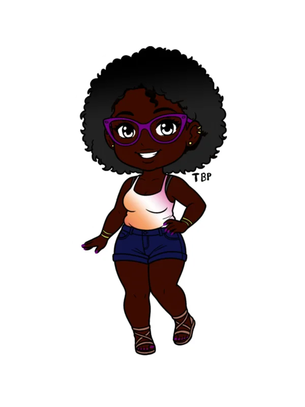 Jasmine Chibi Sticker product image (1)