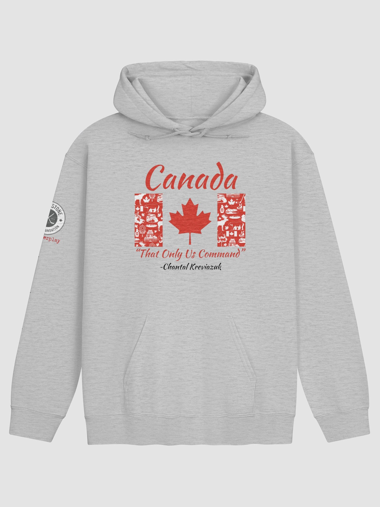 CK x GRINDSTONE "THAT ONLY US COMMAND" FLAG HOODIE product image (3)
