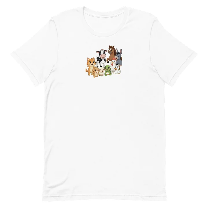 Women’s Nursery Rhyme Farm Animal T-shirt product image (2)