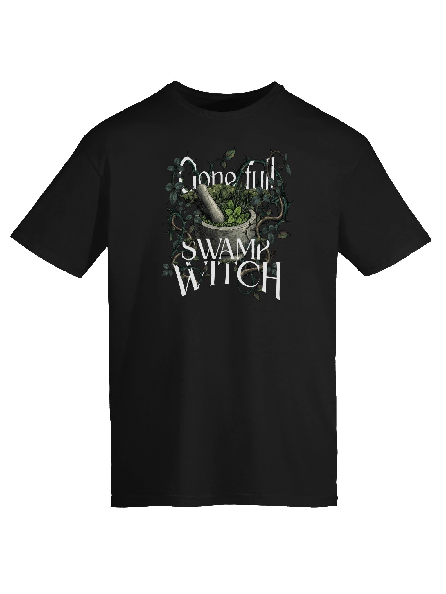 "Gone Full Swamp Witch" Graphic Tee - Official Enchanting Vines Series Merch product image (5)