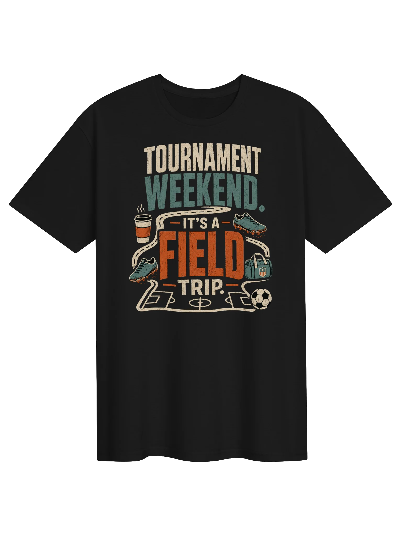 Tournament Weekend Field Trip Soccer Tee product image (1)