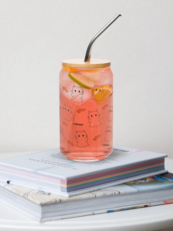 Halloween Cat Glass product image (1)