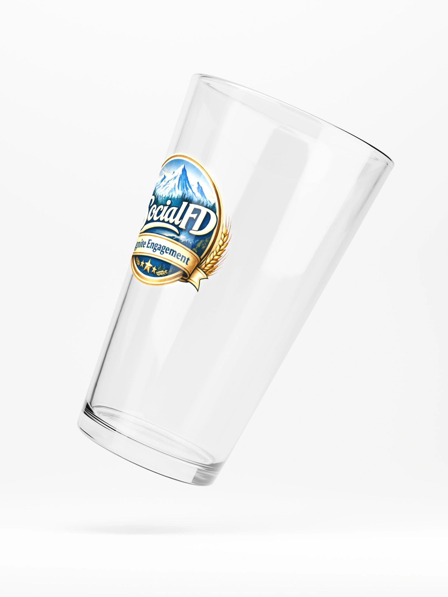 Social FD Mountain Pint Glass product image (5)