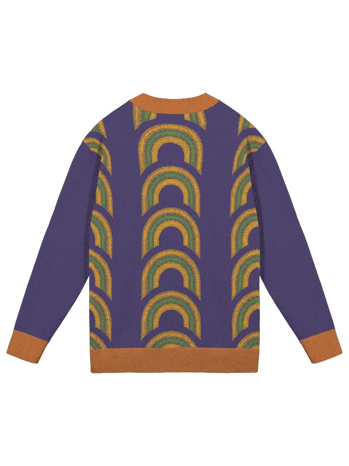 Mosaic Rainbow Button-Down Cardigan product image (8)